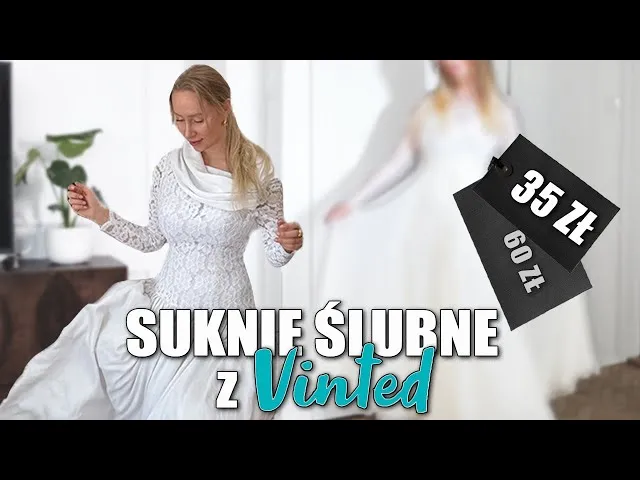 tanie suknie ślubne outlet komis vinted