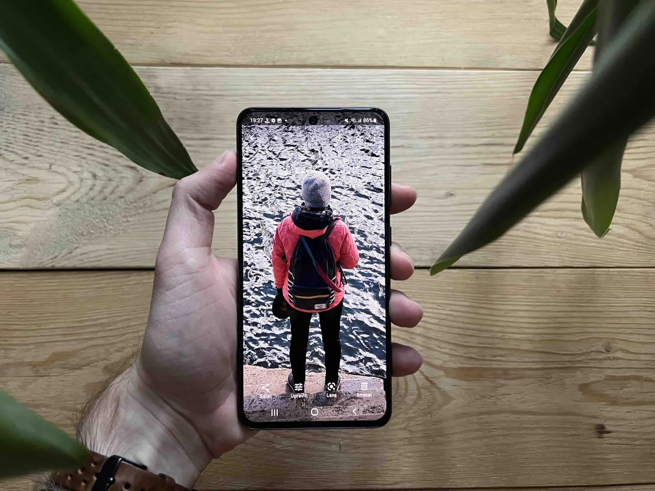 Tworzenie kolażu zdjęć na telefonie Samsung