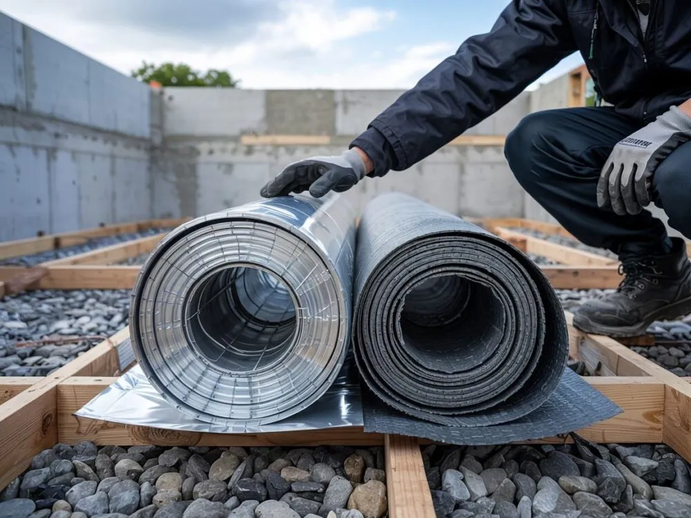 Porównanie folii i papy fundamentowej