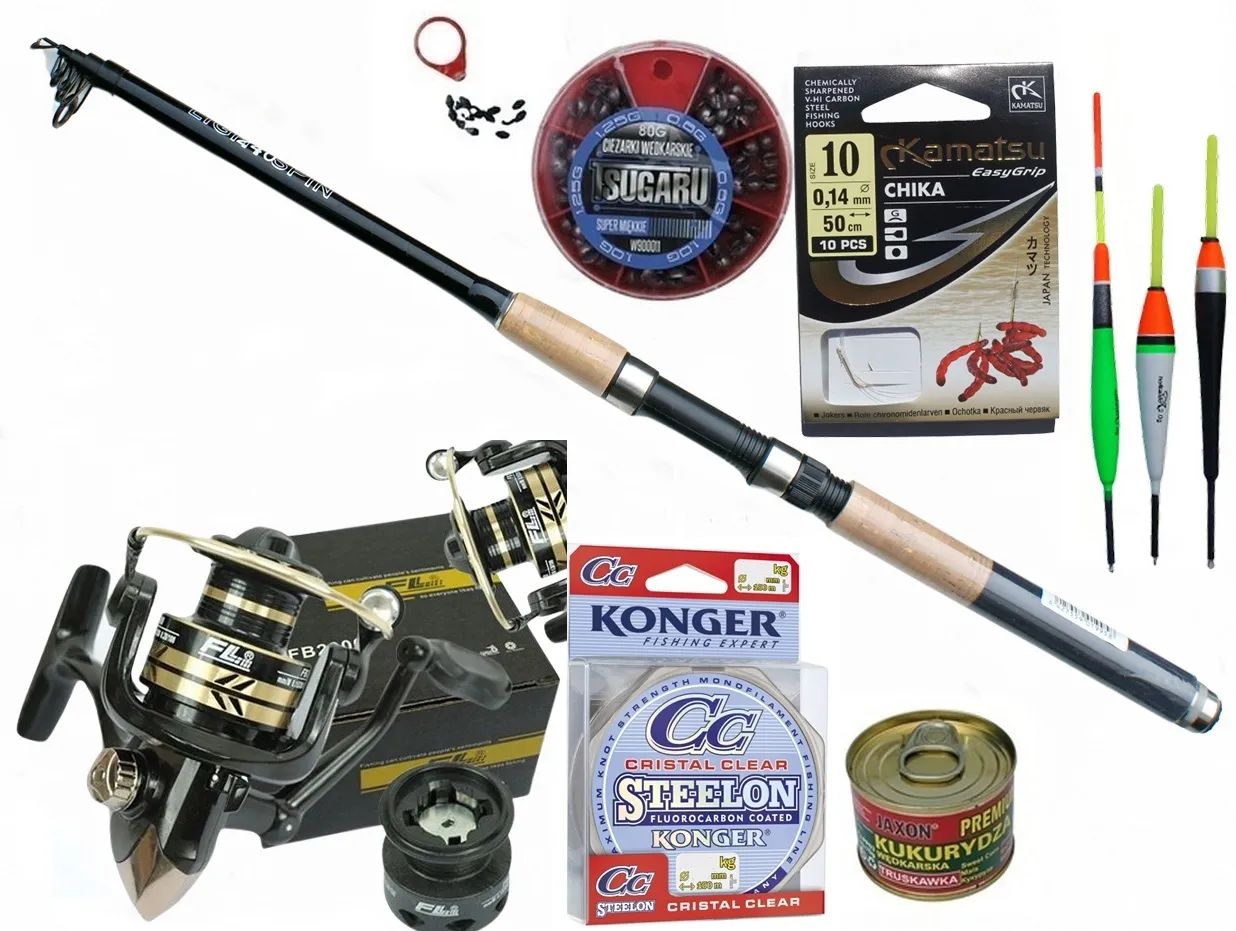 podstawowy sprzęt wędkarski dla początkujących