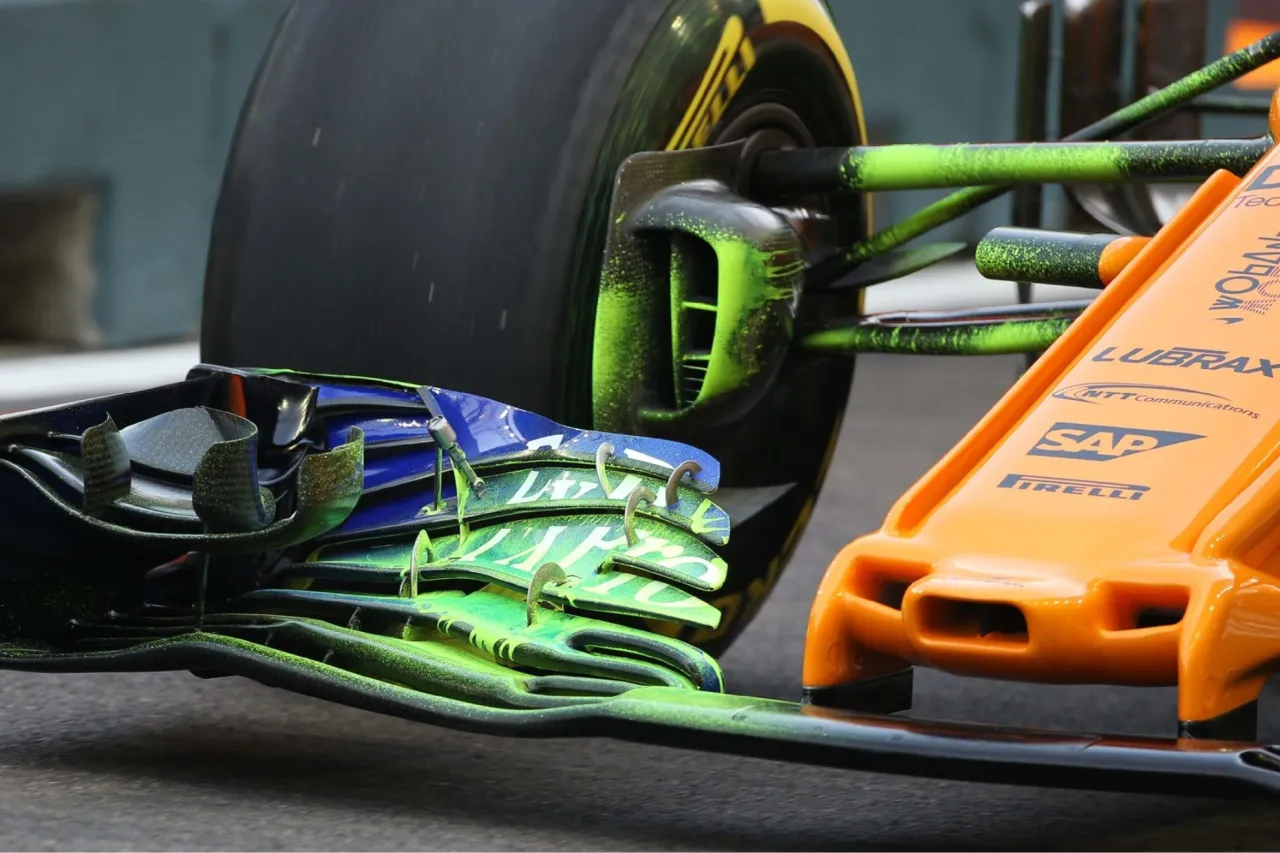 F1 parafina flow-vis coche