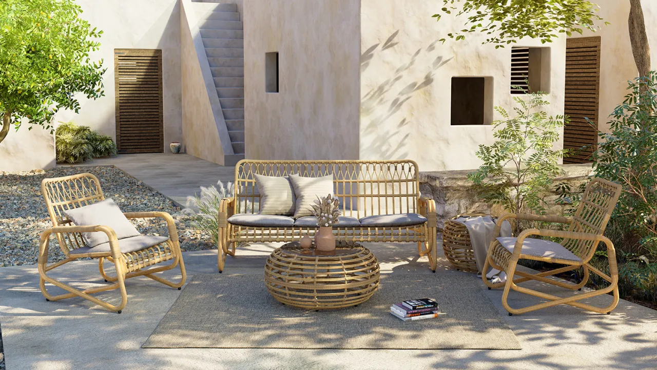 r&oacute;żnice rattan naturalny technorattan