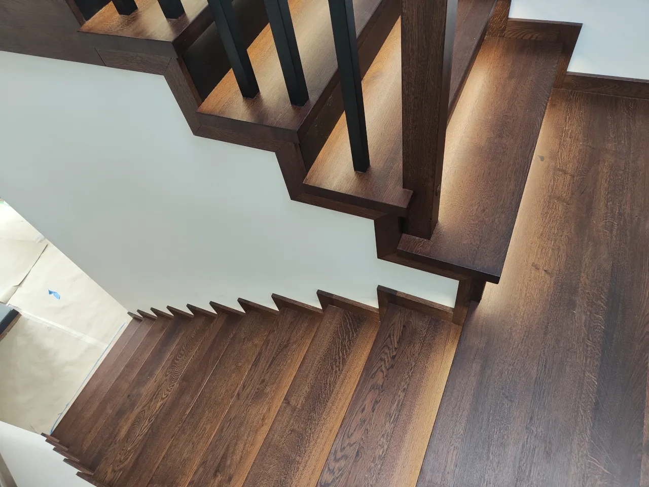 schody drewniane dębowe nowoczesne