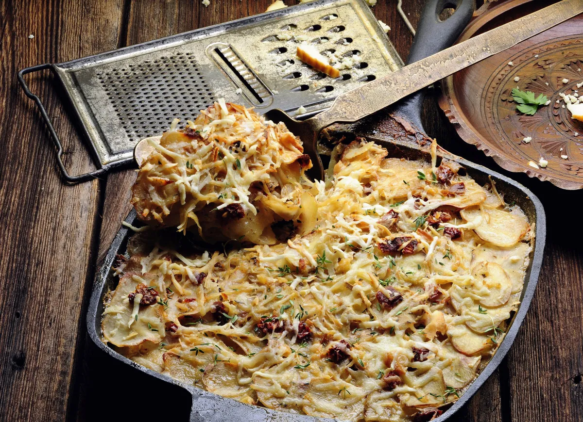 Zapiekanka z oscypkiem