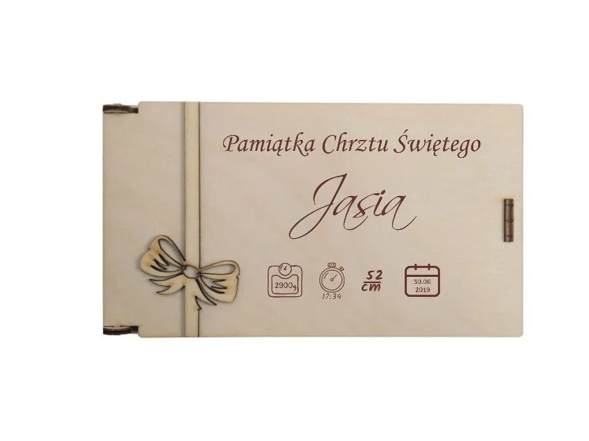 pieniądze w kopercie na chrzciny