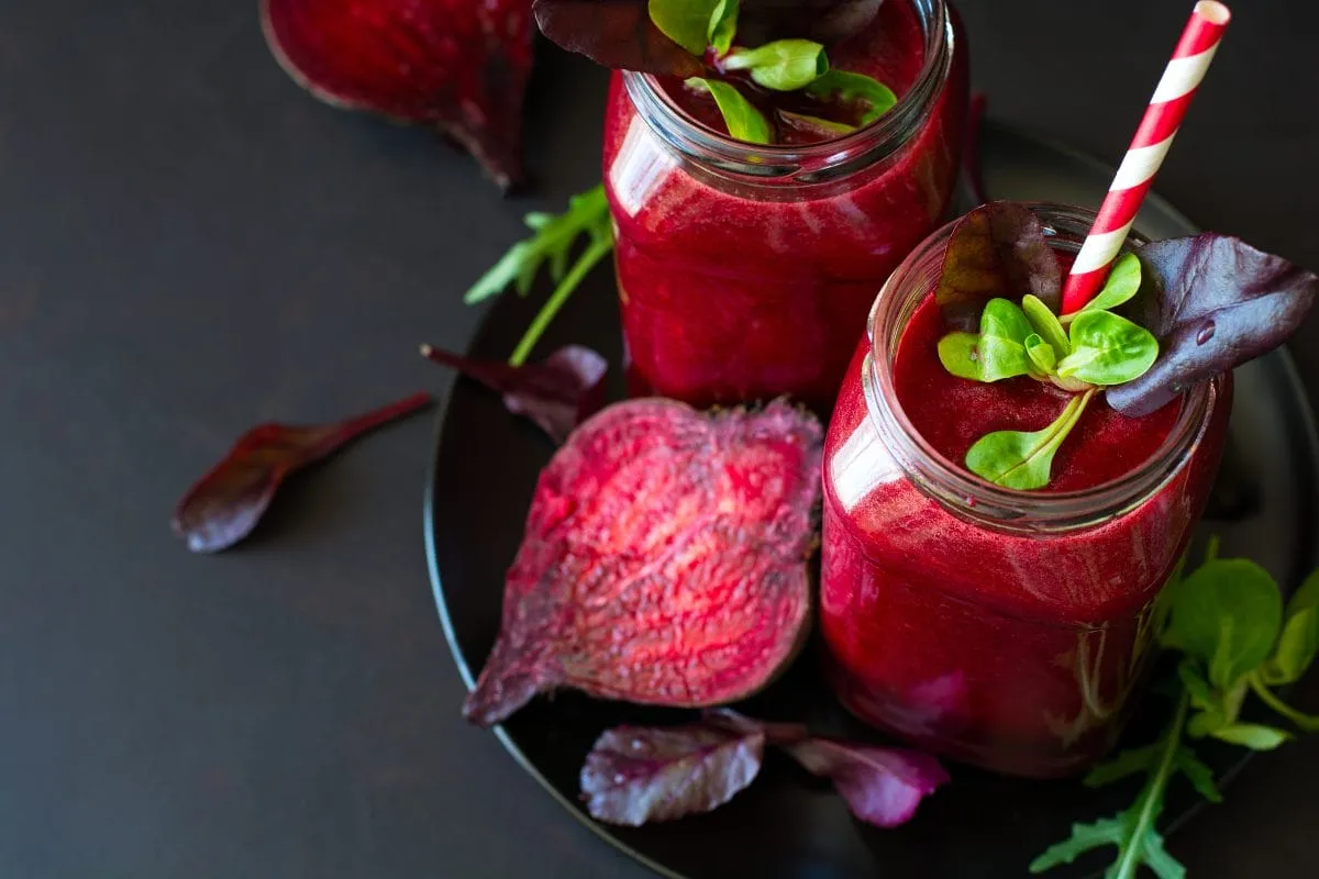 różne koktajle z buraka