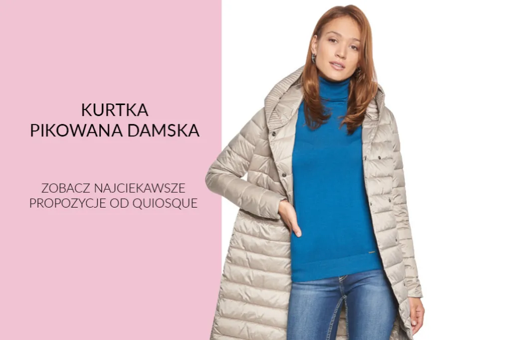 Zdjęcie Pikowane kurtki są modne: najnowsze trendy, stylizacje i kolory.