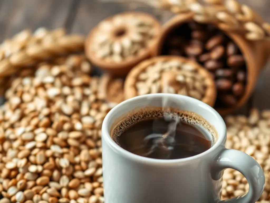 Składniki kawy zbożowej jęczmień żyto orkisz cykoria