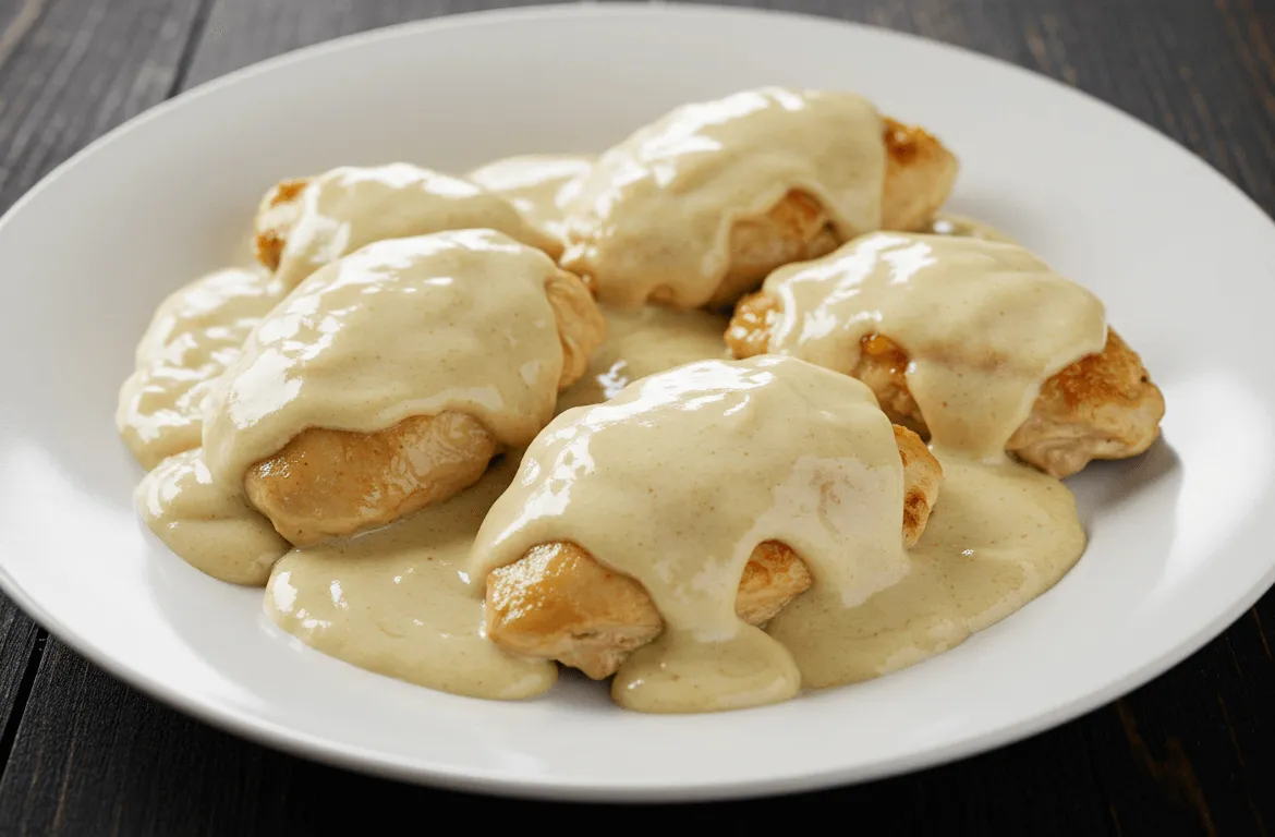 Różne rodzaje sosów z kurczakiem