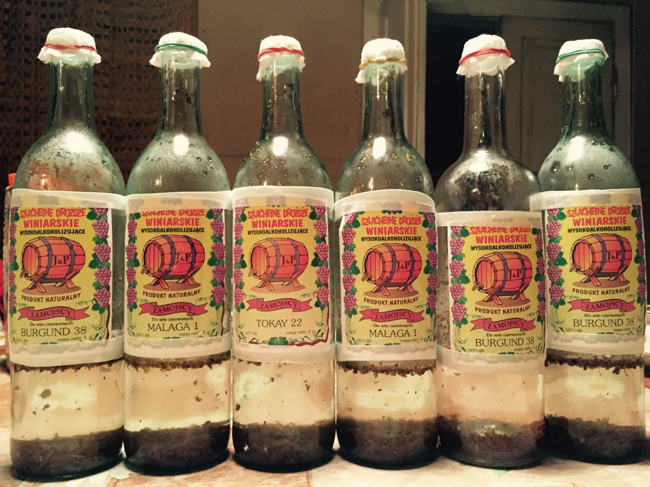 matka drożdżowa do wina