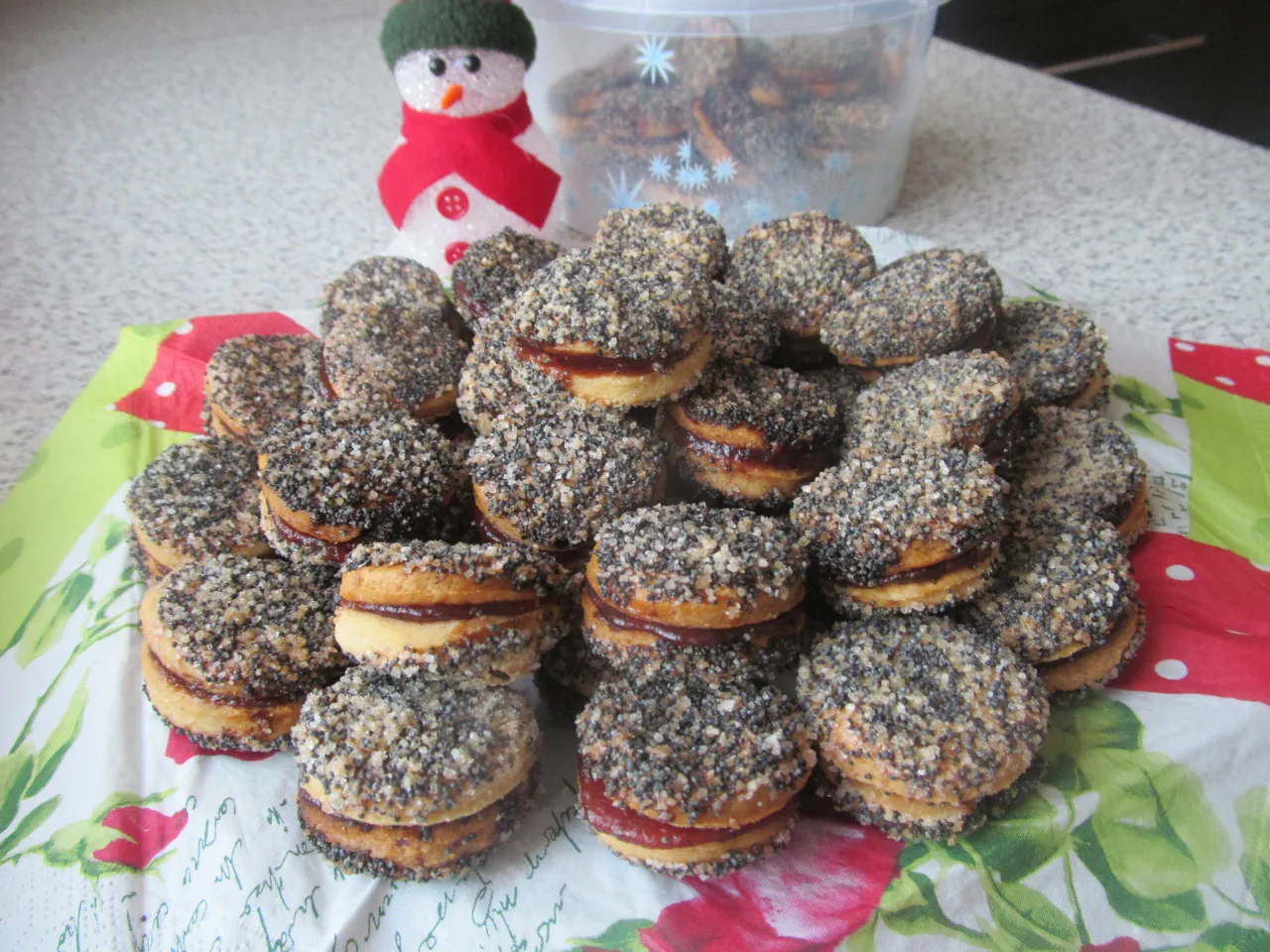 Kruche ciasto na całuski