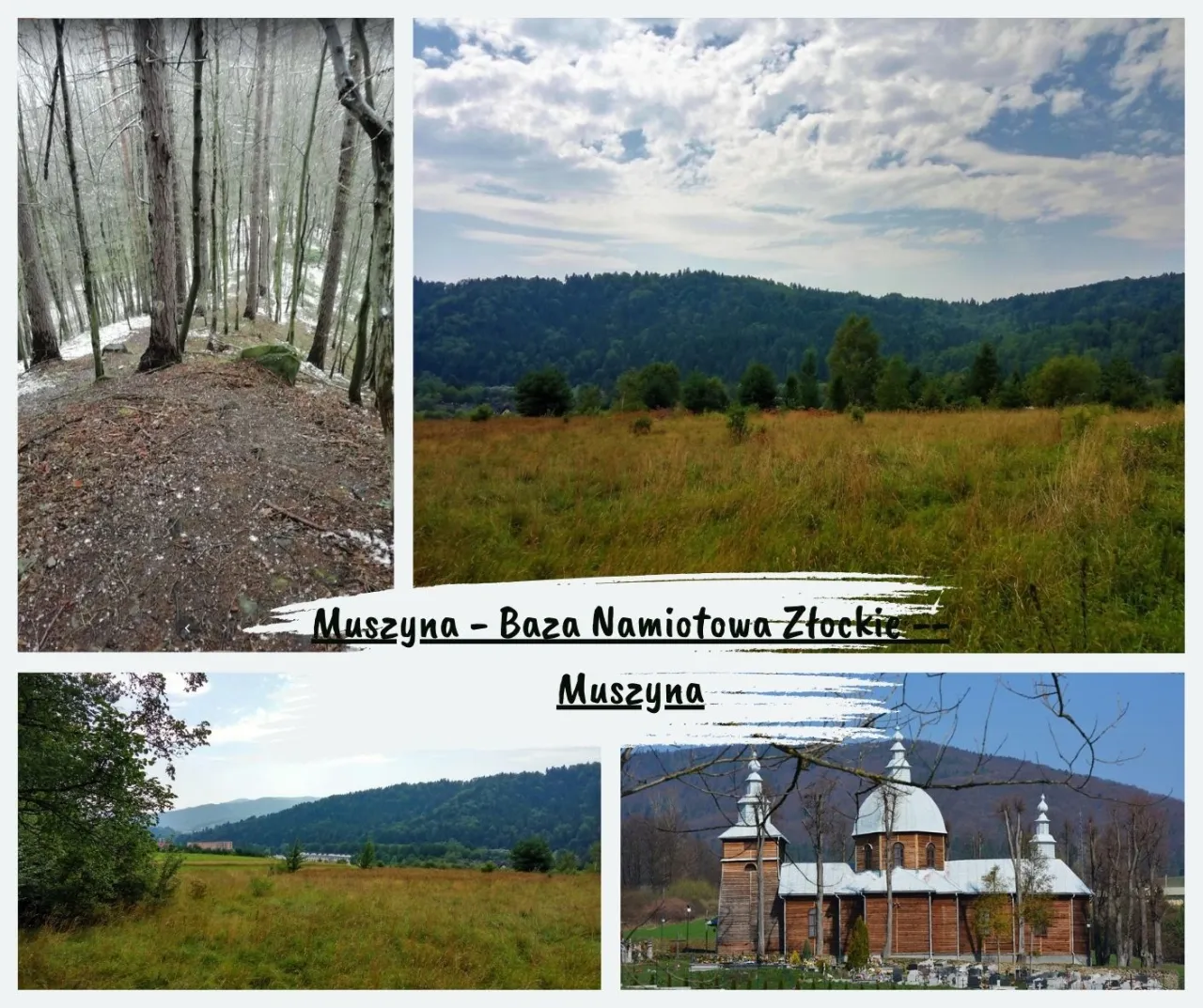 Szlaki piesze Muszyna Beskid Sądecki