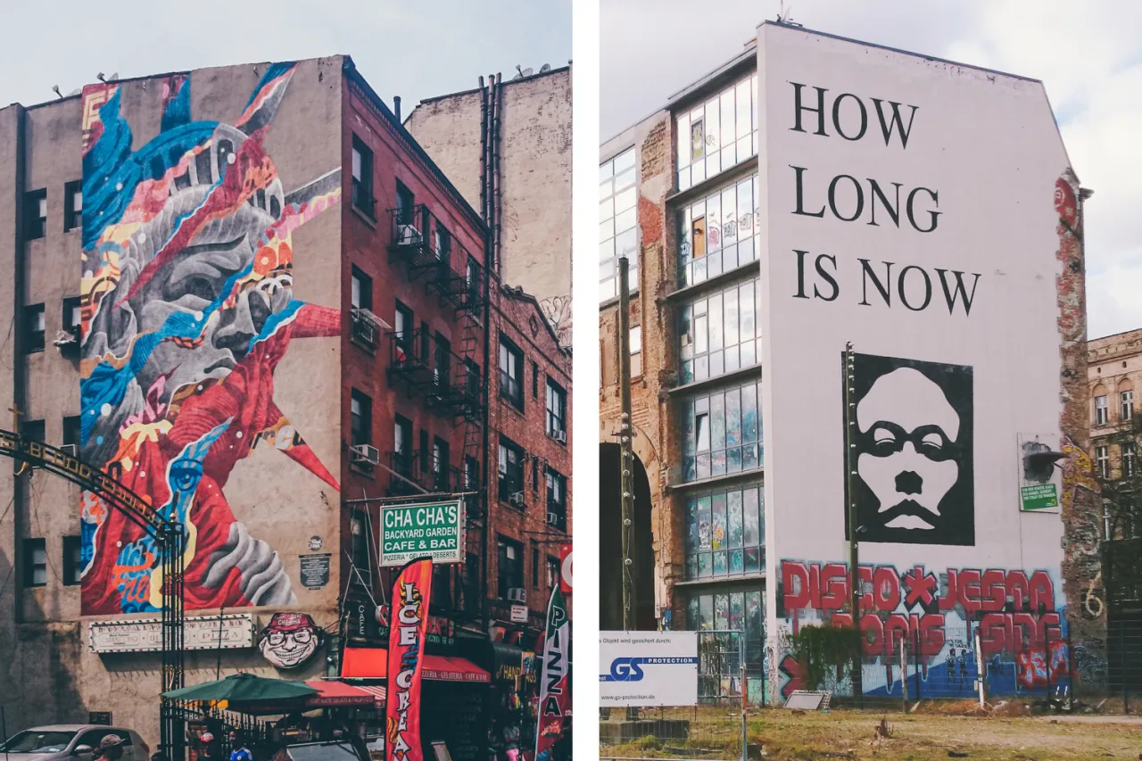 Graffiti Geschichte New York Berlin