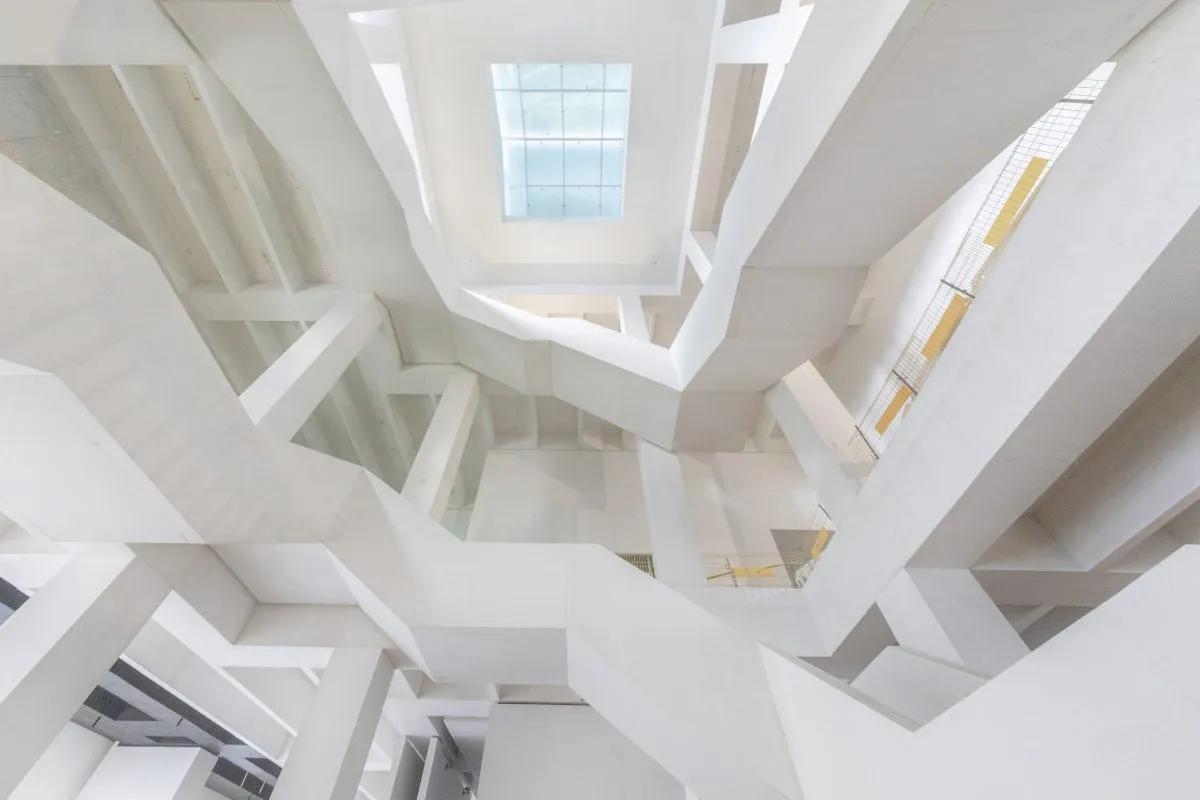 Muzeum Sztuki Nowoczesnej Warszawa wnętrza