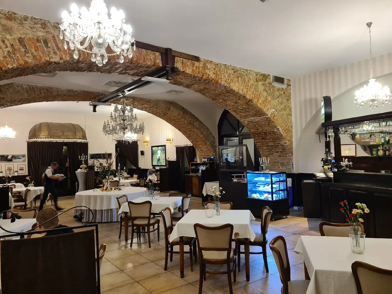 Zamek Książ restauracje widok
