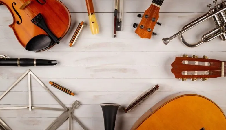 instrumenty muzyczne folk jazz