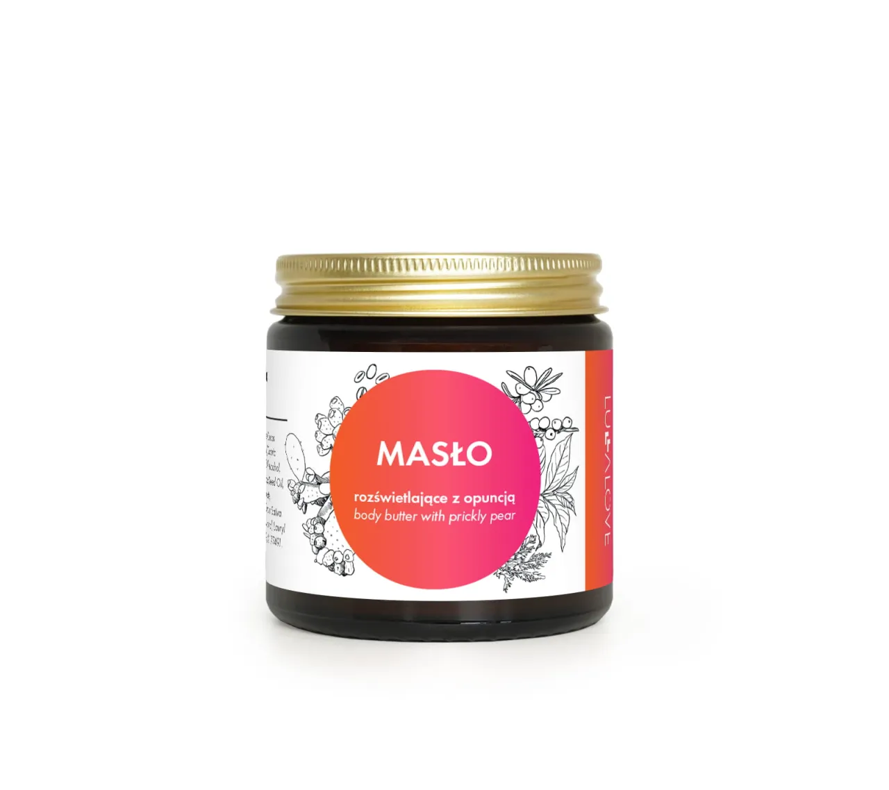 Lullalove rozświetlające masło z opuncją zdjęcie produktu