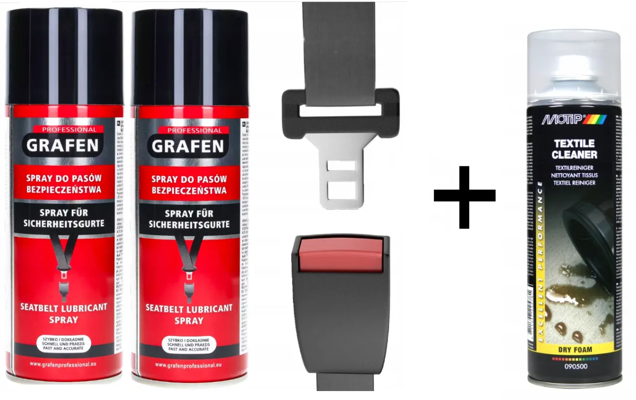 domowe środki do czyszczenia pas&oacute;w bezpieczeństwa vs profesjonalne