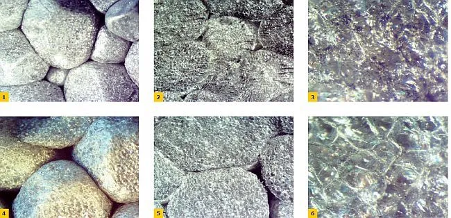 przekrój styropianu EPS mikroskop