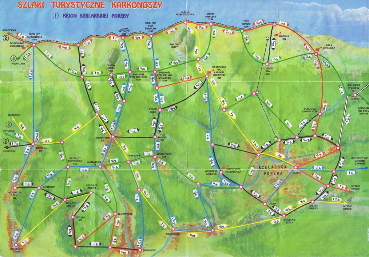 Łatwe szlaki Szklarska Poręba rodzina