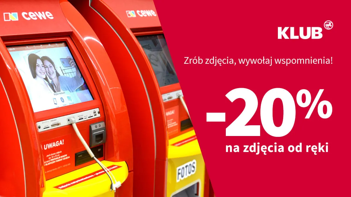 Fotokiosk w drogerii Rossmann