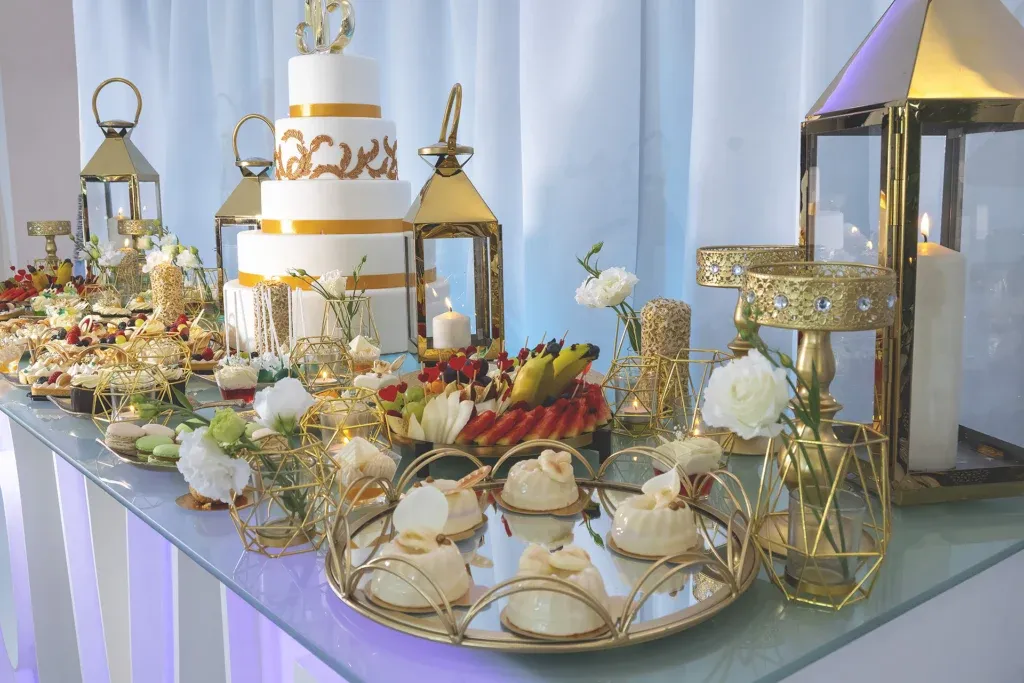 stoły tematyczne catering wiejski słodki