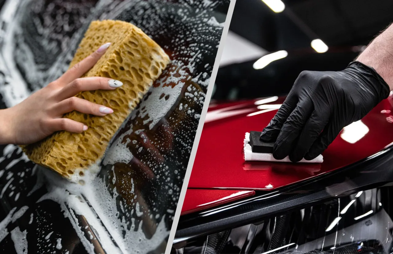 Mycie detailingowe samochodu, dekontaminacja lakieru
