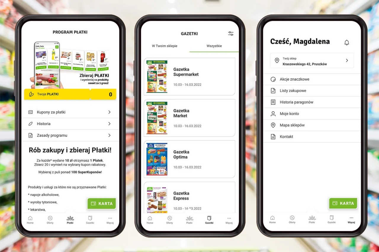instalacja aplikacji mobilnej stokrotka