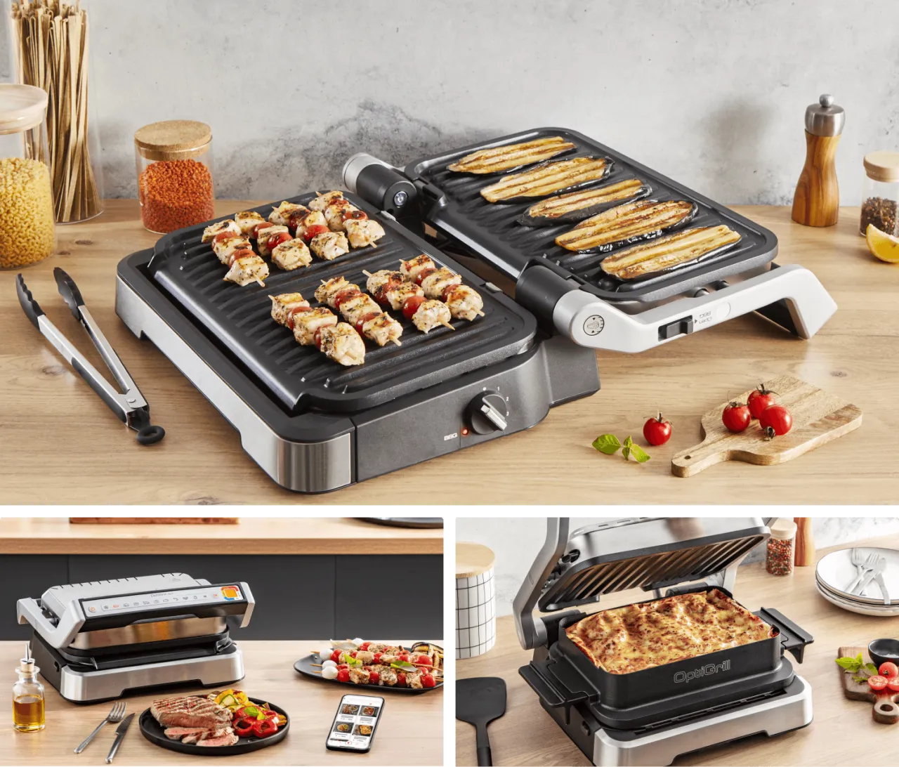 Tefal OptiGrill porównanie modeli