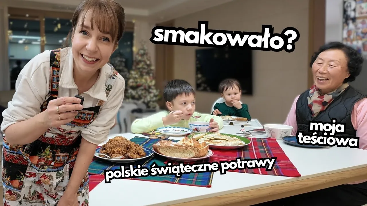 Pierogi z kimchi polskie danie