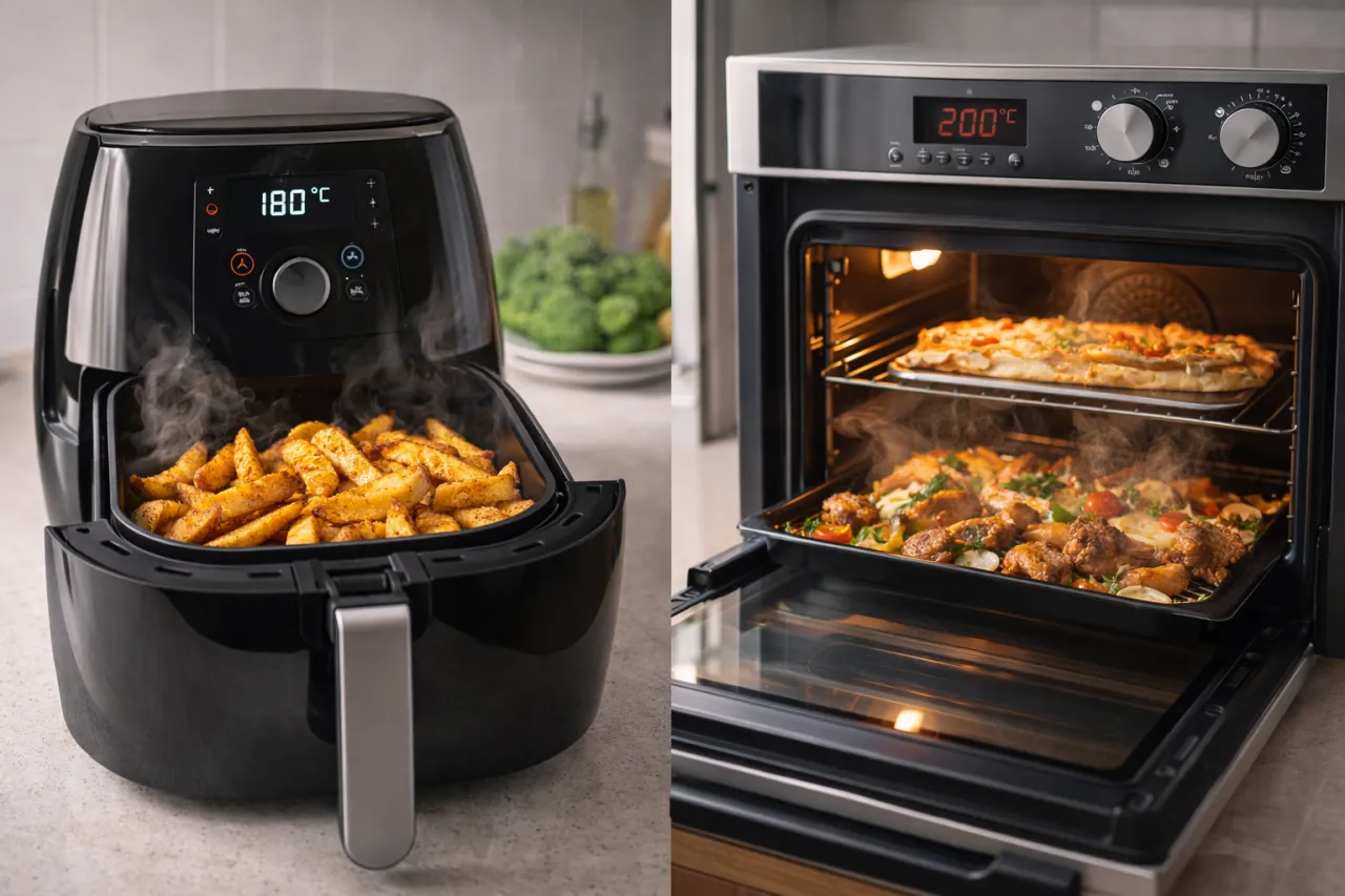 frytkownica beztłuszczowa air fryer vs piekarnik