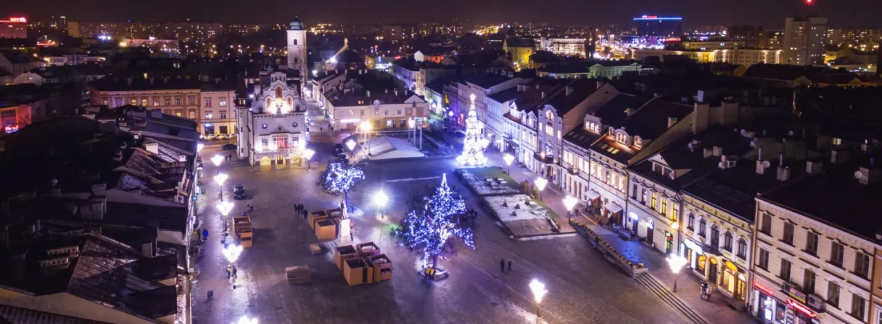 Rzesz&oacute;w Rynek panorama