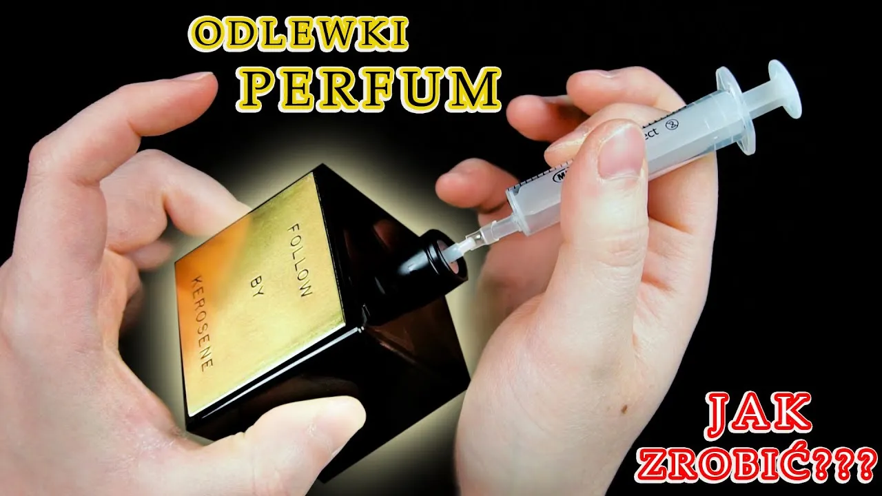 różne metody przelewania perfum do atomizera