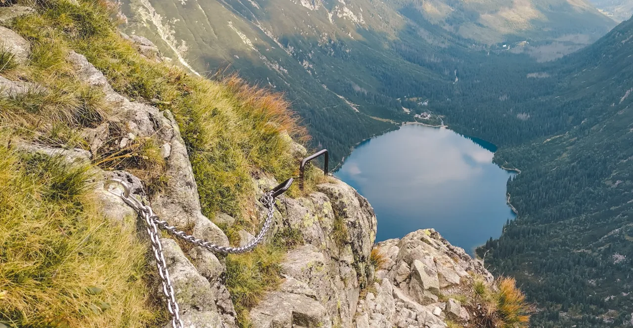 Mięguszowiecka Przełęcz pod Chłopkiem szlak