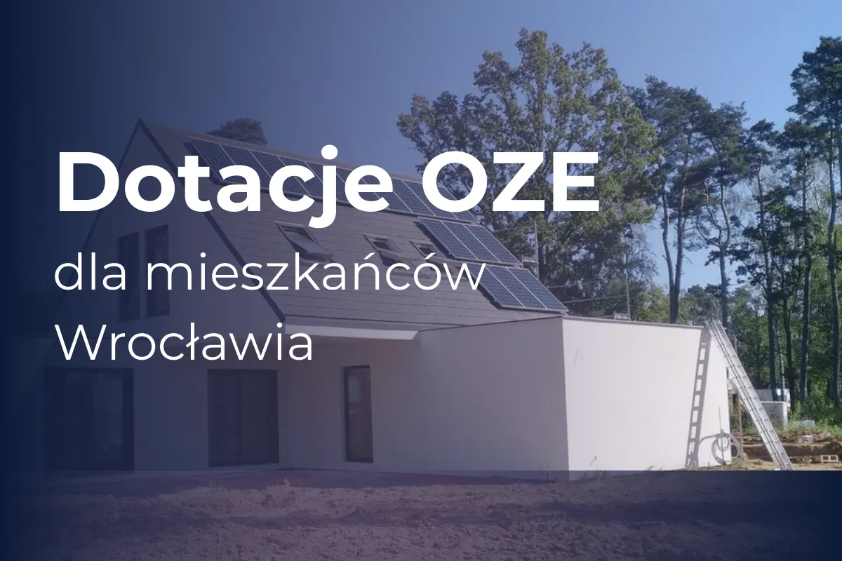 Wrocław fotowoltaika miasto i domy