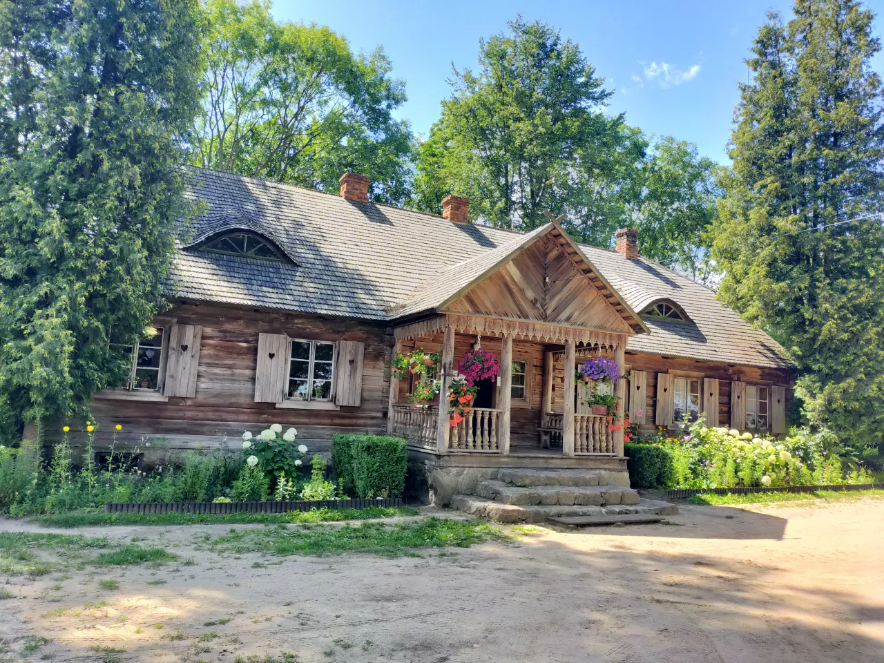 Skansen Kurpiowski w Nowogrodzie obiekty