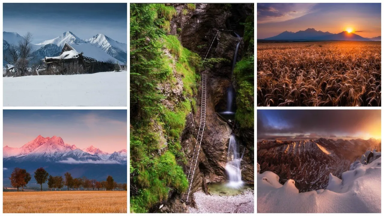 Polskie góry cztery pory roku