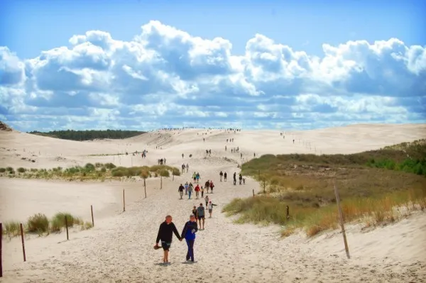 ruchome wydmy Słowiński Park Narodowy