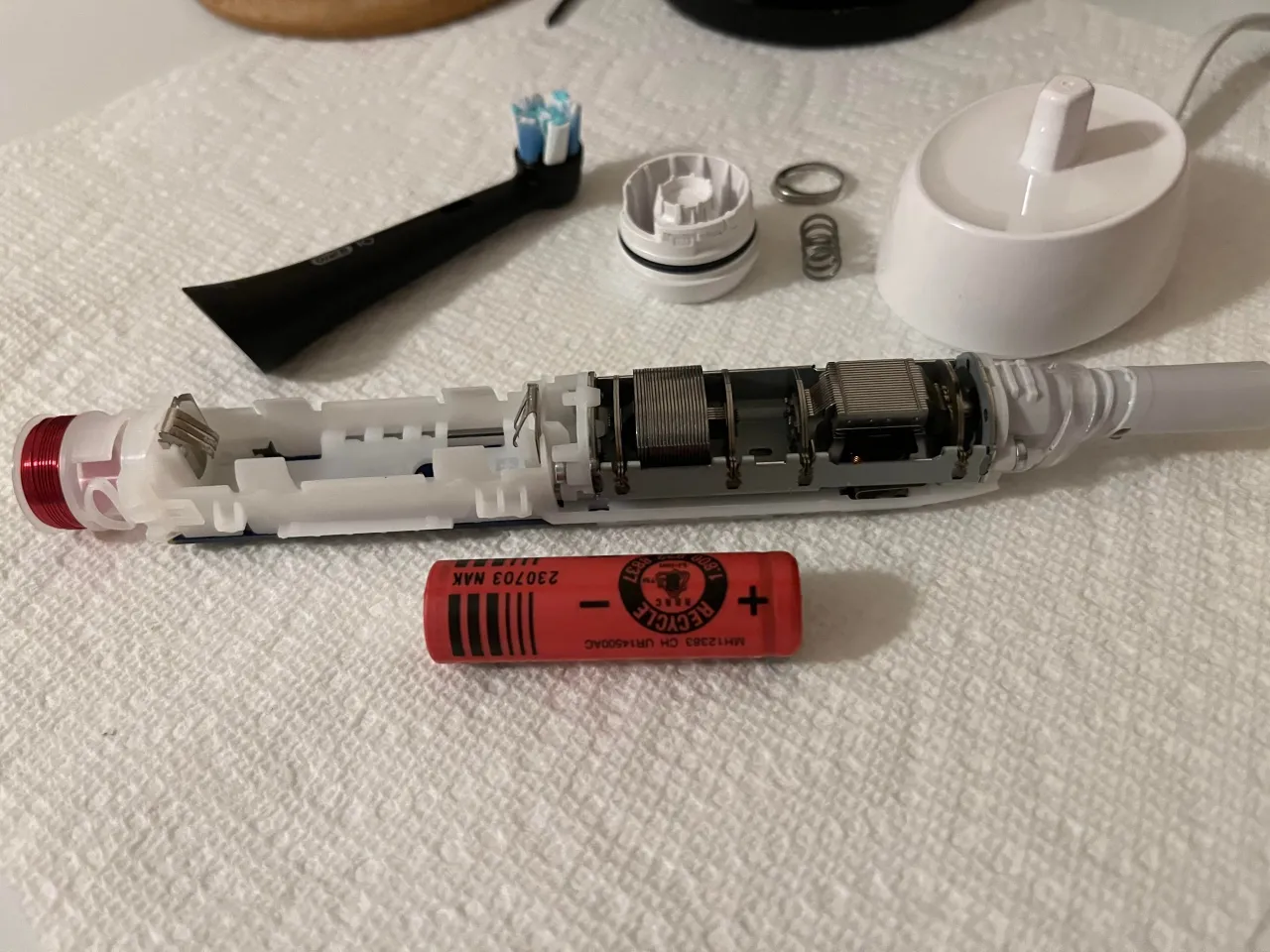 Oral-B ładowanie baterii porady