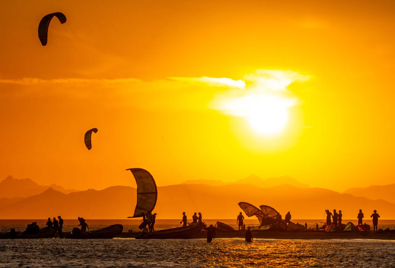 Półwysep Helski kitesurfing