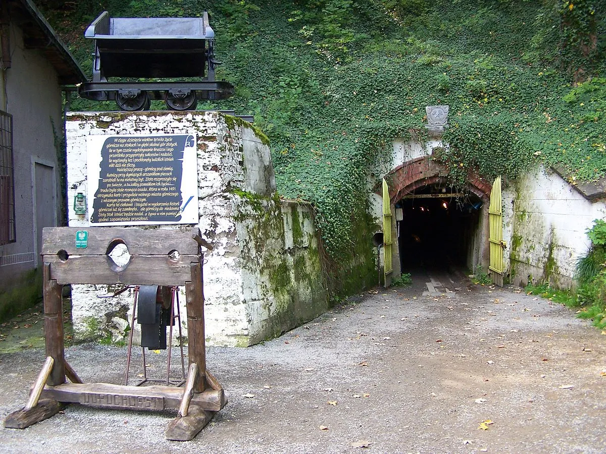 Kopalnia Złota Złoty Stok wejście