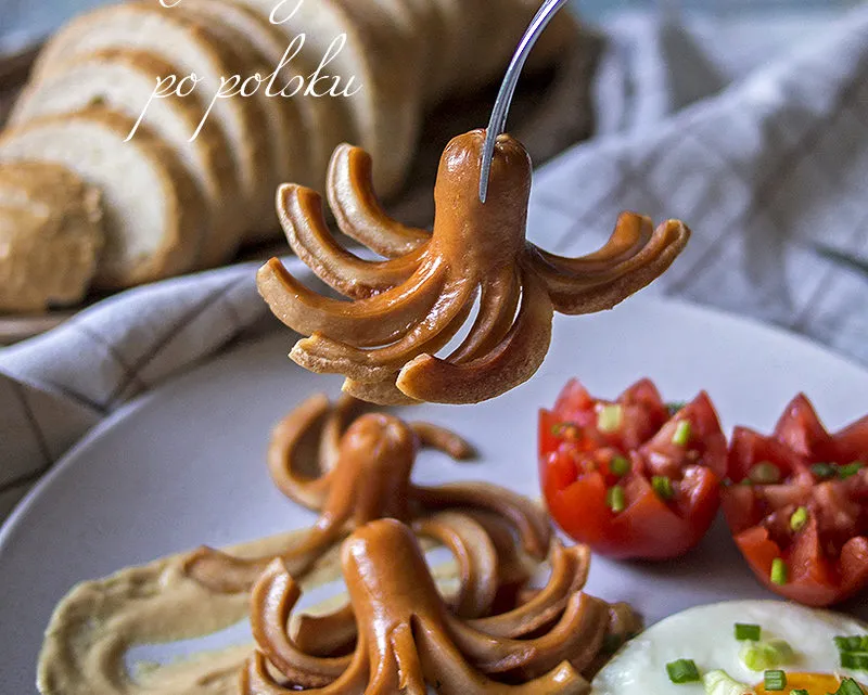 parówkowe ośmiorniczki dla dzieci