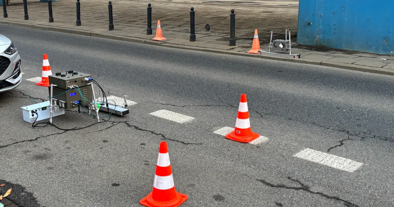 ruch uliczny spaliny Warszawa