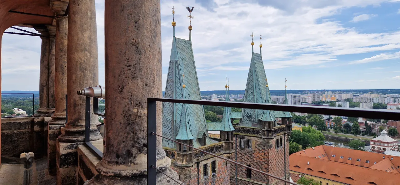 Biała Wieża Hradec Králové widok