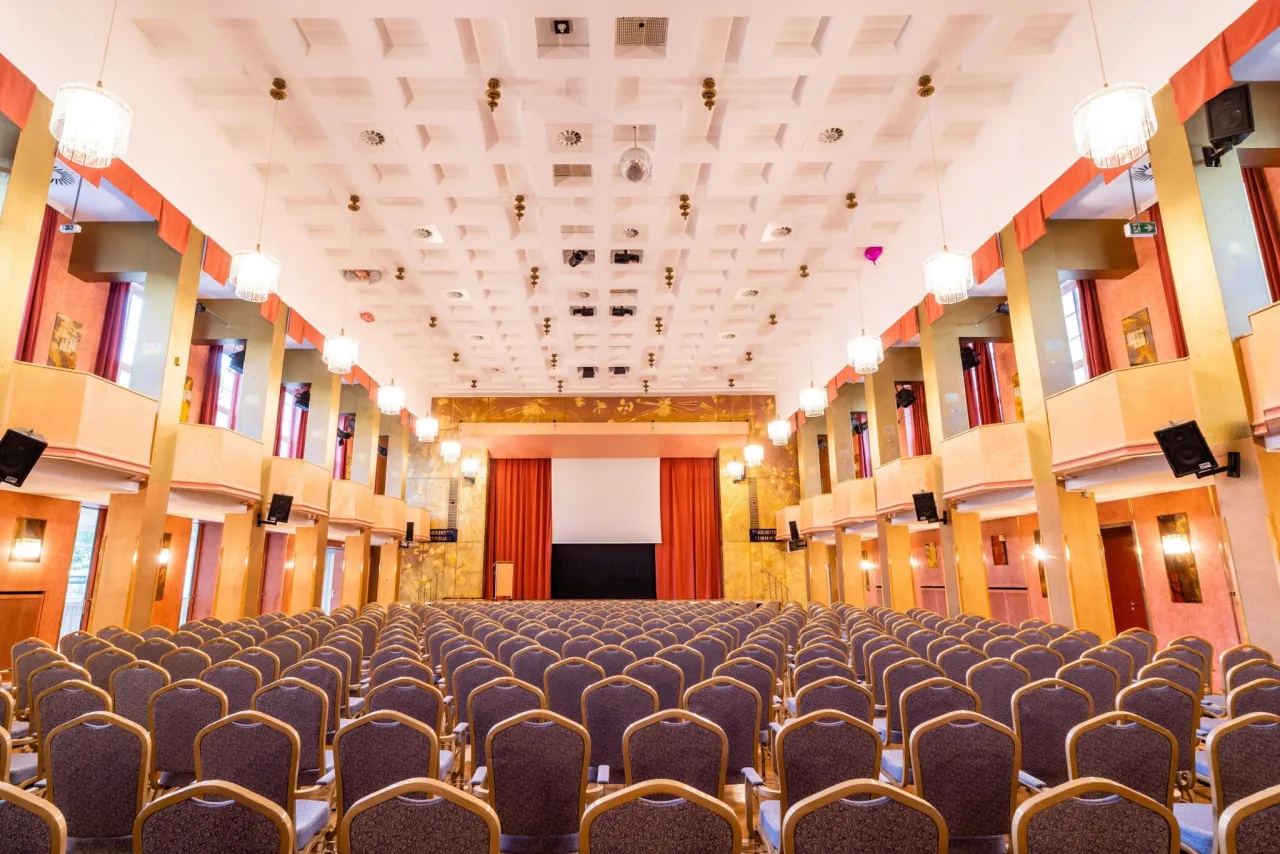 Kursaal Großer Saal Bestuhlung