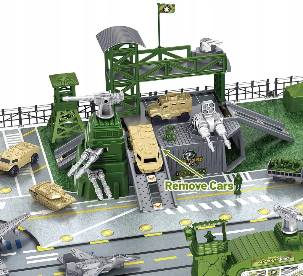 elementy bazy wojskowej zabawka