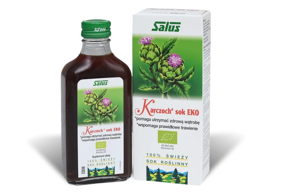 karczoch świeży i suplementy