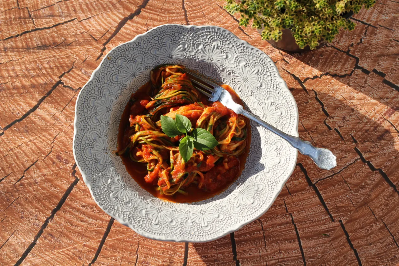 Spiralizer do warzyw w akcji