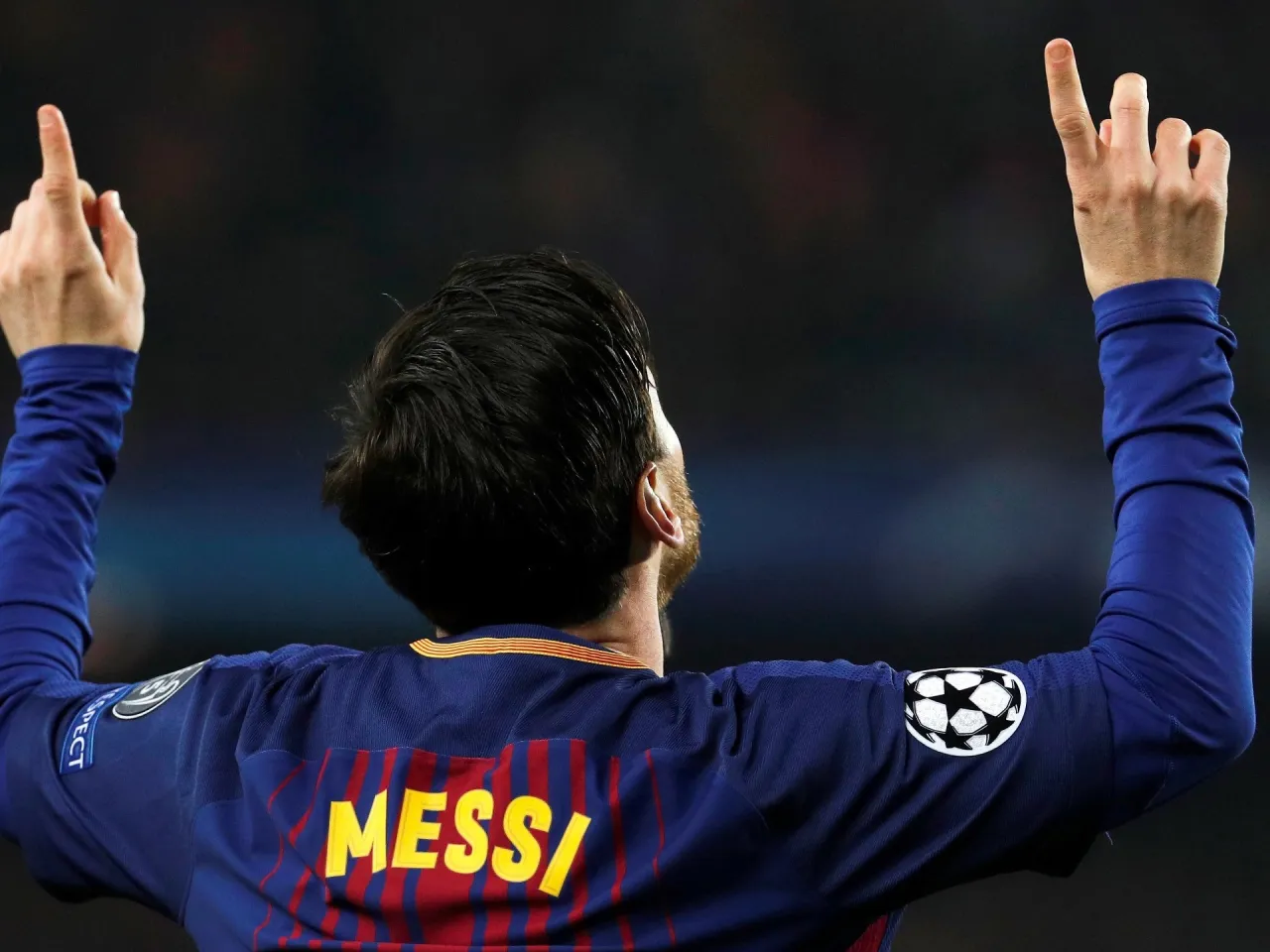 Messi finały Ligi Mistrz&oacute;w bramki