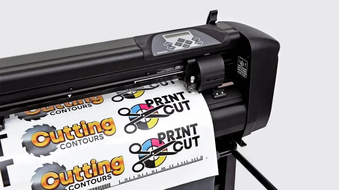 ploter tnący naklejki